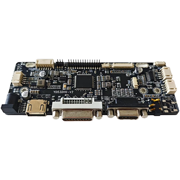 HDMI agus VGA agus DVI chuig Bord Rialaitheoir LCD Tionscail LVDS